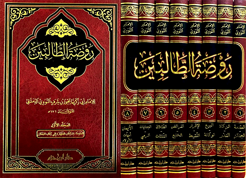 روضة الطالبين 1 / 8 ( طبعة جديدة )