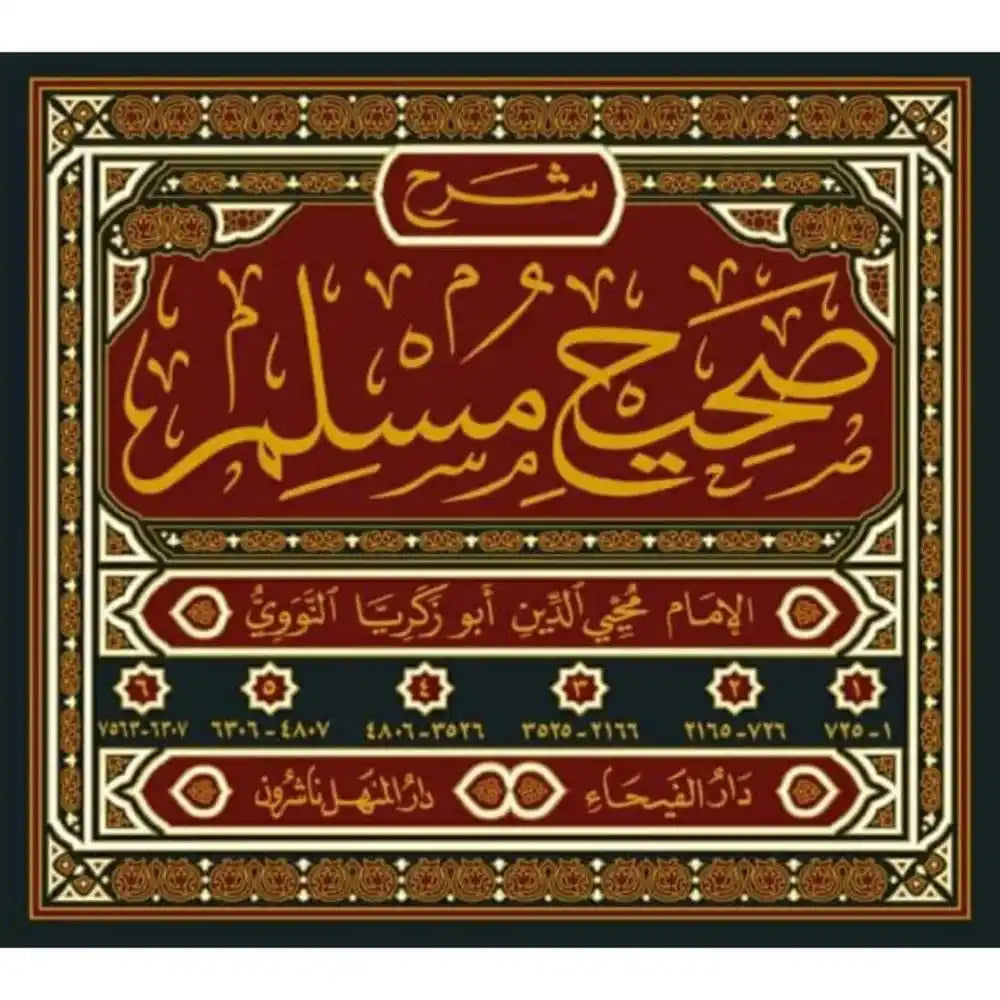 شرح صحيح مسلم 1/6 – دار الفيحاء