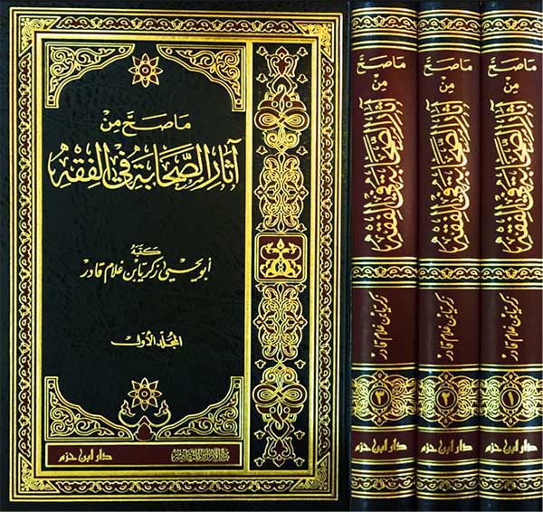 ما صح من آثار الصحابة في الفقه 1 / 3